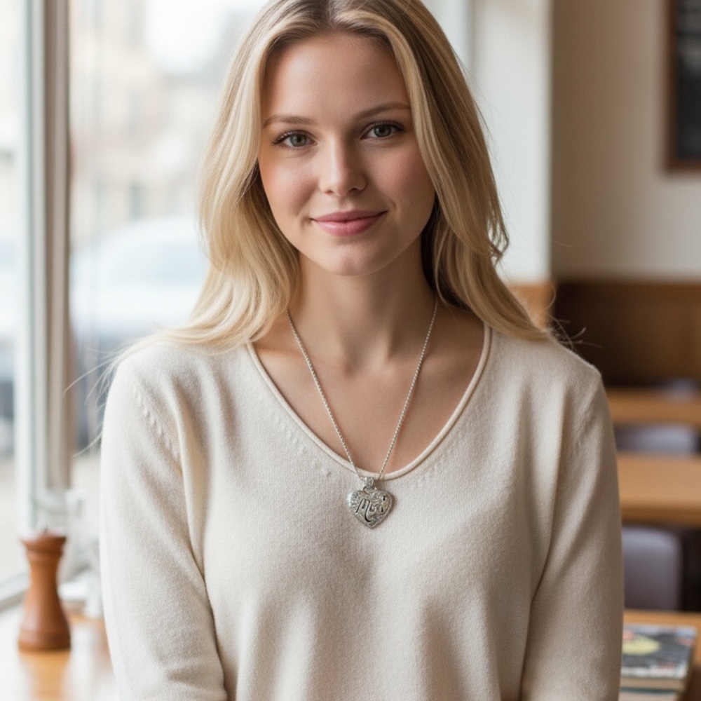 Brighton Silver Heart Necklace